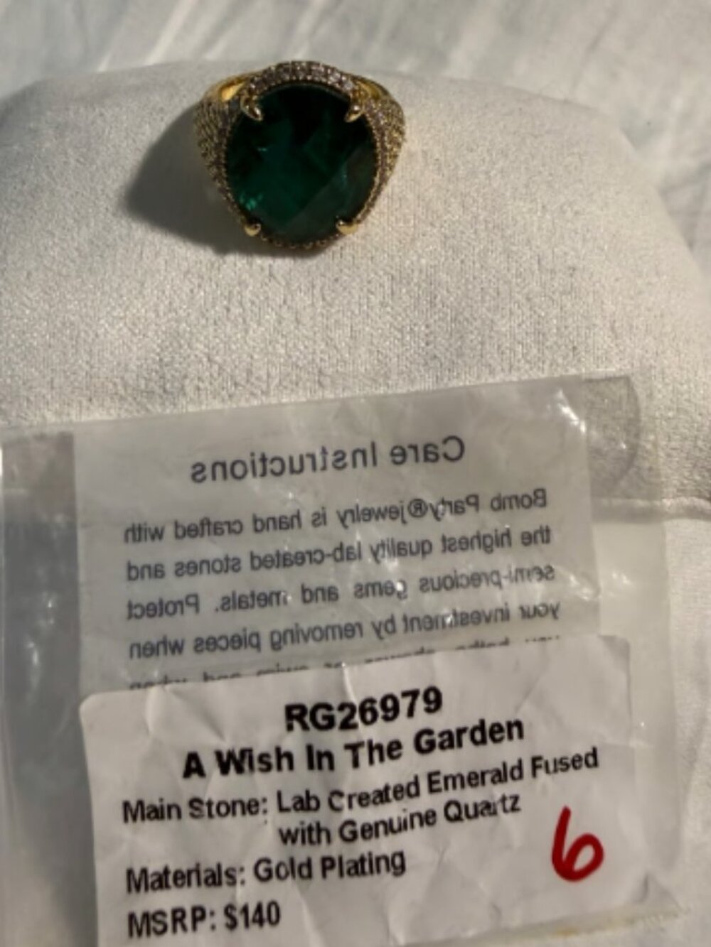 BP ring A wish in the garden RG26979